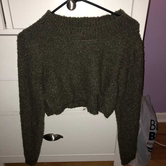 wild fable cropped sweater